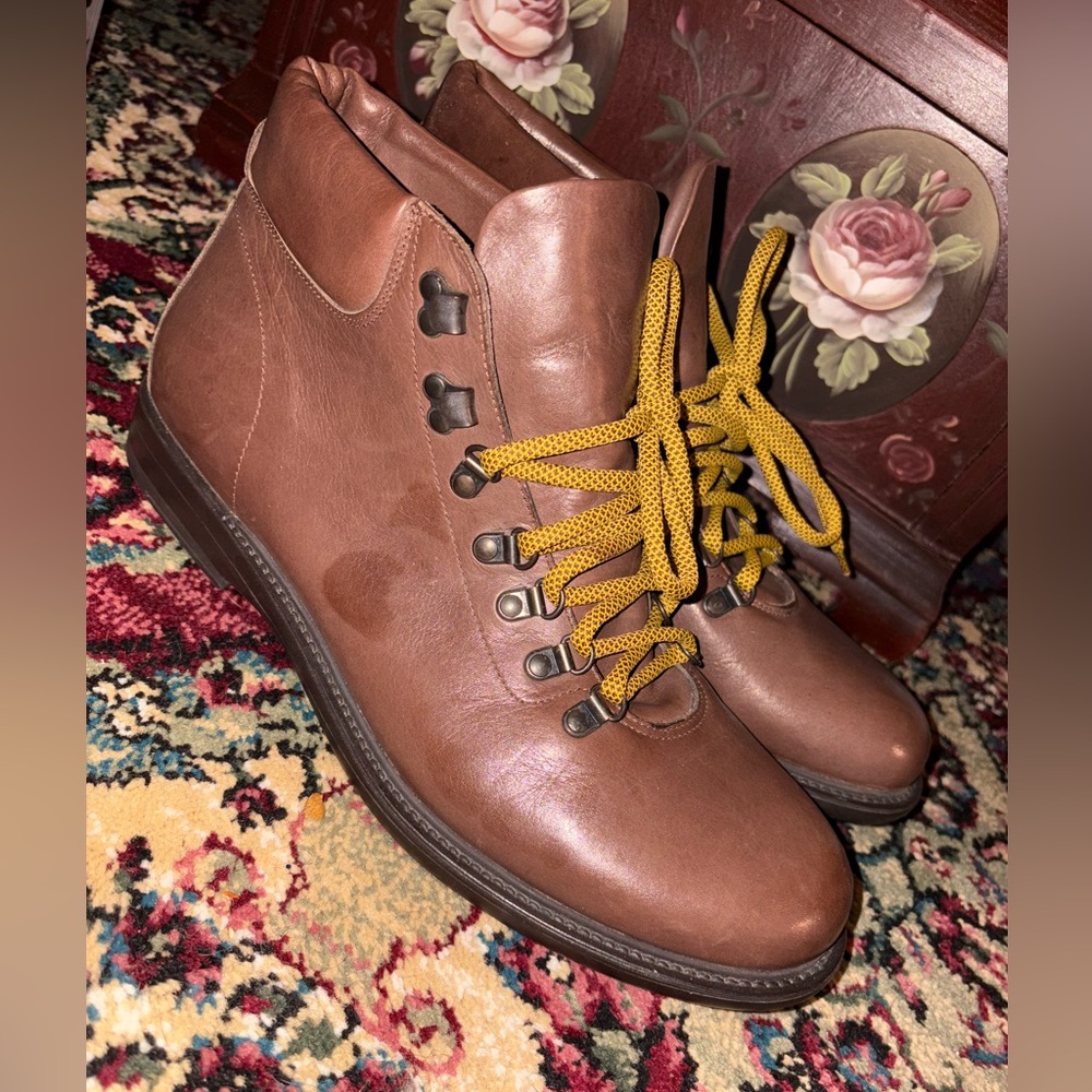Boemos 🇮🇹 men’s brown leather dress/casual boot